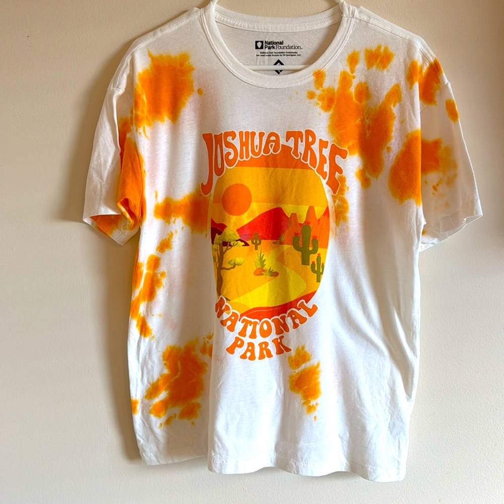 Joshua Tree Nation Park tie-dye T-shirt. Size small unisex.